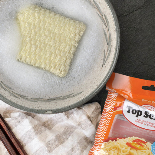 Top Scrub Kitchen Sponge - Fred - Ramen Noodles