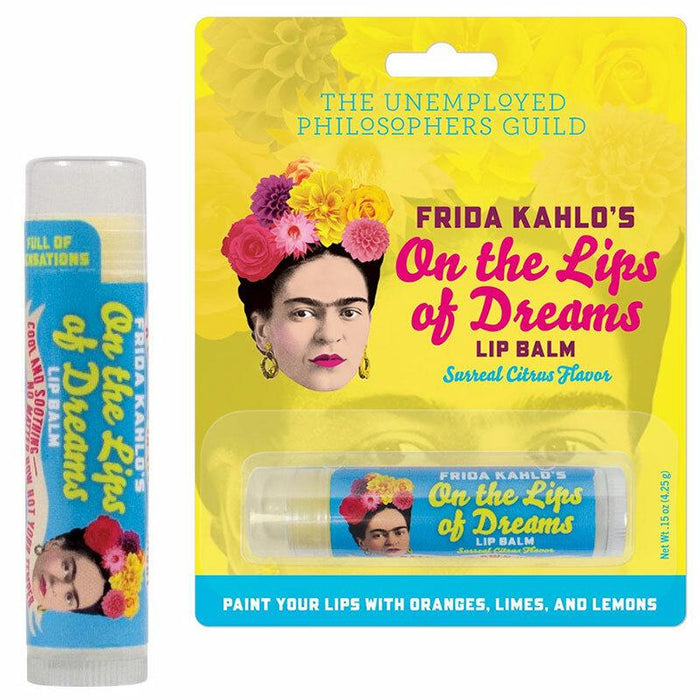 Frida Kahlo's On The Lips Of Dreams Lip Balm - Unemployed Philosophers Guild
