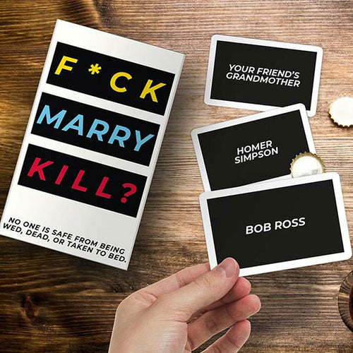 F*ck, Marry, Kill? Adult Card Game - Unique Games - Gift Republic —  Perpetual Kid