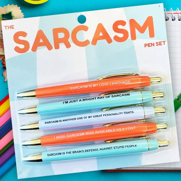  Spiareal 20 Pcs Funny Gifts Set Funny Pens Sarcastic