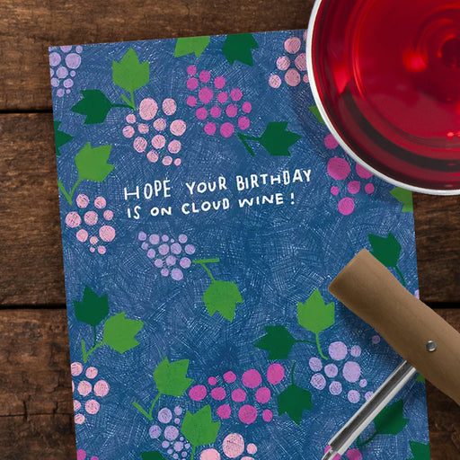 Cringy Wine Lover's Birthday Card - Perpetual Kid