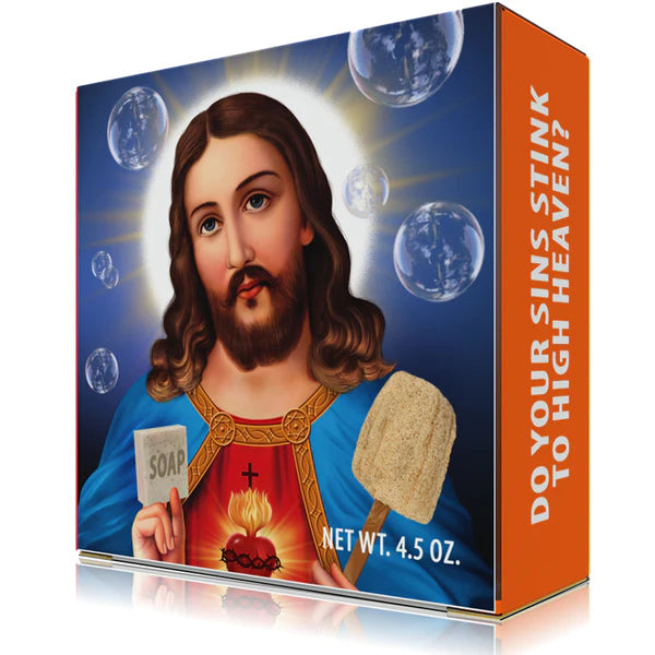 Jesus Gift - Jesus Is Washing You Novelty Soap