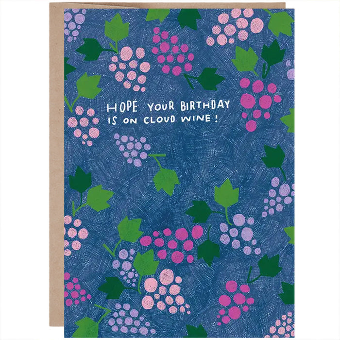 Cringy Wine Lover's Birthday Card - Perpetual Kid