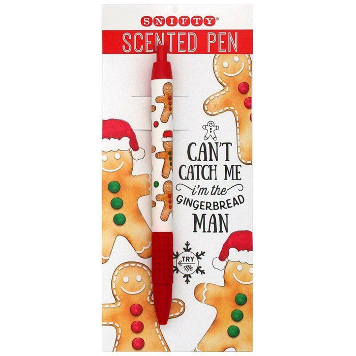Gingerbread Man Scented Pen by Snifty