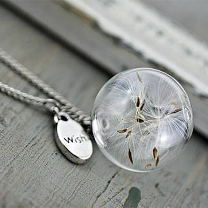 Global Wishes Dandelion Necklace - Perpetual Kid Exclusives