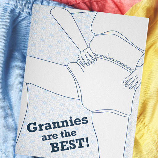 Grannies Are the Best! Card
