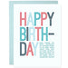 Happy Birthday Mooch Card - Praxis Design Studio