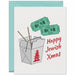 Happy Jewish X-mas Hanukkah Card - Warren Tales Greeting Cards