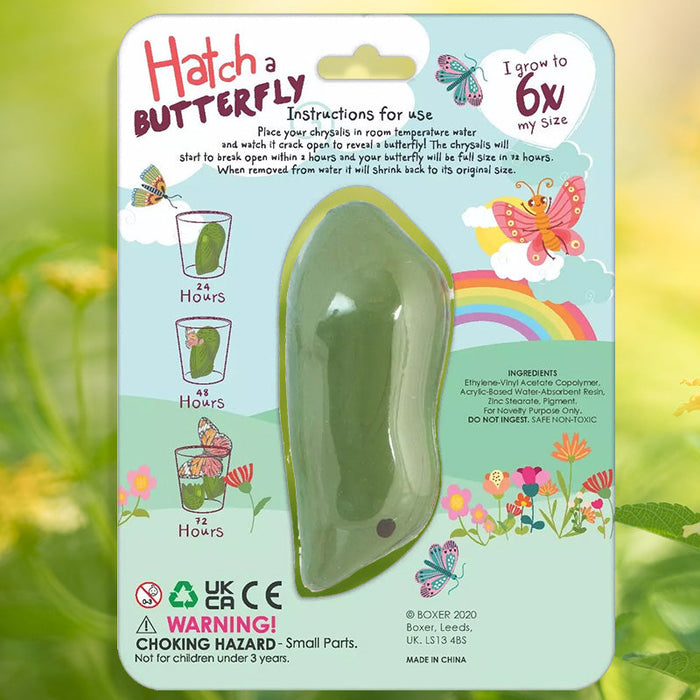 Hatch A Butterfly Toy by Boxer Gifts