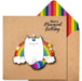 Have A Meowgical Birthday Glitter Card - Tache