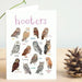 Hooters Dirty Bird Pun Greeting Card - Sarah Edmonds Illustration