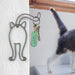Howligans Cat Butt Key Hook - Fred & Friends