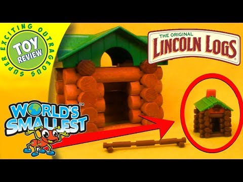World's Smallest Lincoln Logs - Super Impulse