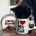 Fred & Friends - I Love My (Asshole) Cat Mug + Bowl Set