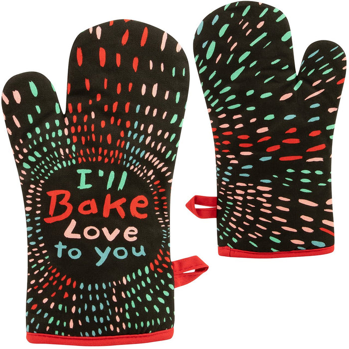 I'll Bake Love To You Oven Mitt - Unique Gifts - Blue Q — Perpetual Kid
