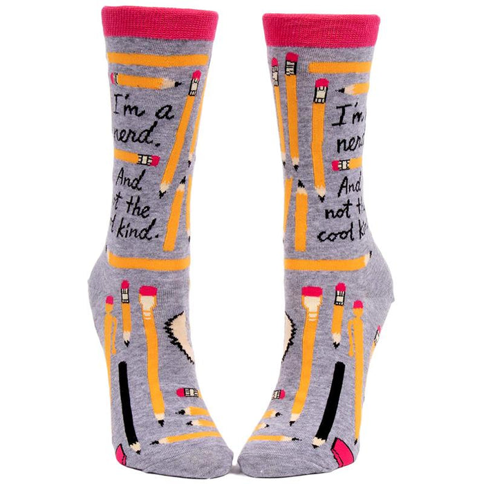 I'm A Nerd. And Not The Cool Kind Women's Socks by Blue Q