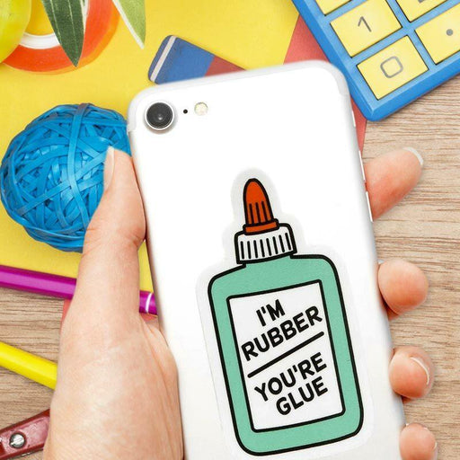 I'm Rubber You're Glue Sticker - Smarty Pants Paper