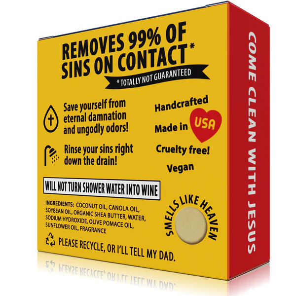 Removes Sins on Contact - Jesus  Soap