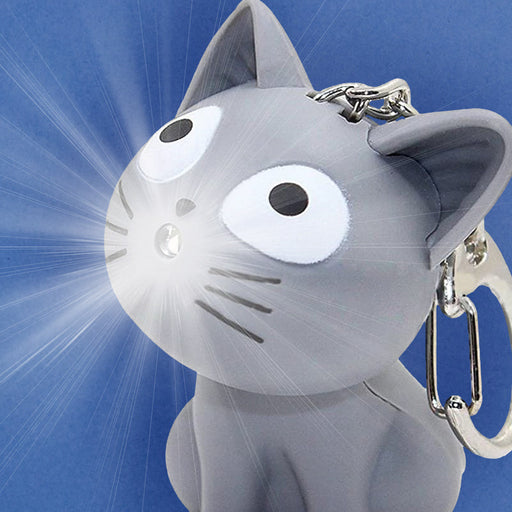 A-mews-ing Kitten Keychain With LED + Sound