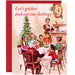 Let's Gather And Eat Our Feelings Funny Christmas Card