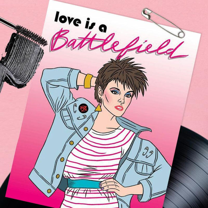 Love Is A Battlefield Greeting Card - The Found
