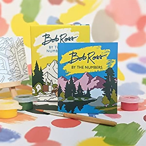 Mini Bob Ross By The Numbers Painting Kit - Running Press