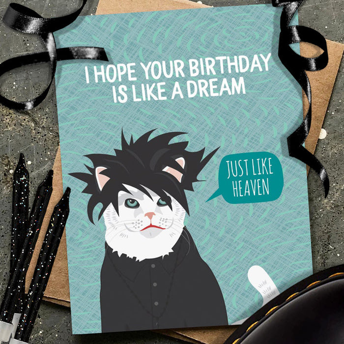 The Cure Cat Birthday Card - Funny Greeting Cards - Modern Printed Matter