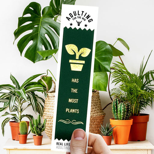 Adulting - Has The Most Plants Award Ribbon