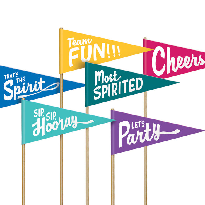 Most Spirited Pennant Sports Cocktail Picks