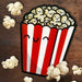 Movie Theater Popcorn Sticker - Shop Emily M