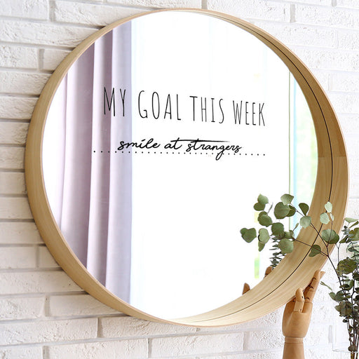 My Goal This Week - Mirror Sticker + Pen Motivational Kit