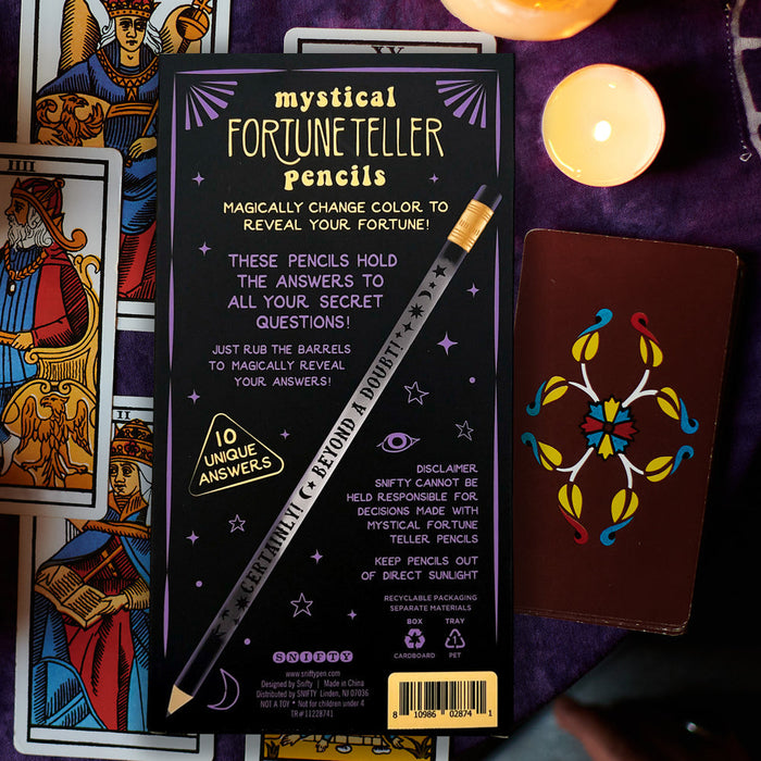 Unique Gift - Mystical Fortune Teller Pencils