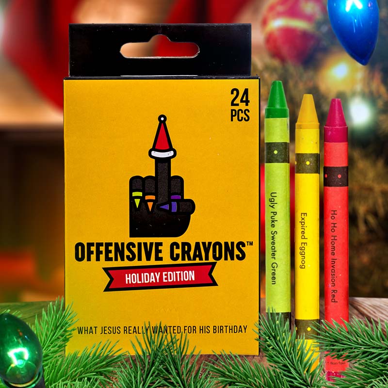 Offensive-ish Crayons - Unique Gifts - Offensive Crayons — Perpetual Kid