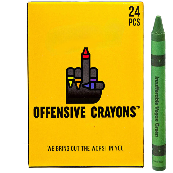 Adult Coloring Offensive Crayons - Holiday Edition