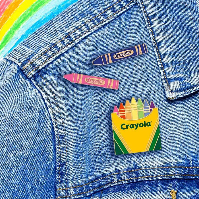 Official Crayola Crayons Pin Set - Running Press