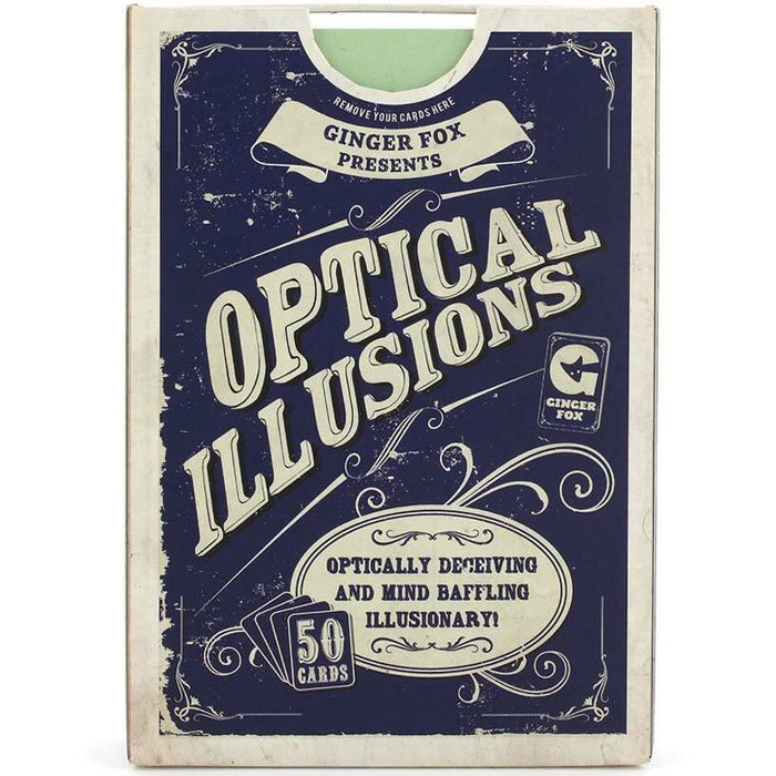 Optical Illusion Cards - Ginger Fox