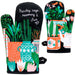 Parsley, Sage, Rosemary and F*ck Off Oven Mitt - Blue Q