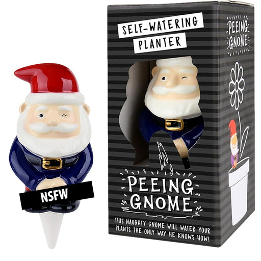 Peeing Gnome - Self Watering Planter Garden Sculpture