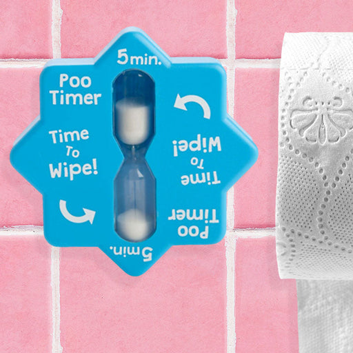 5 Minute Poo Bathroom Timer - Boxer Gifts