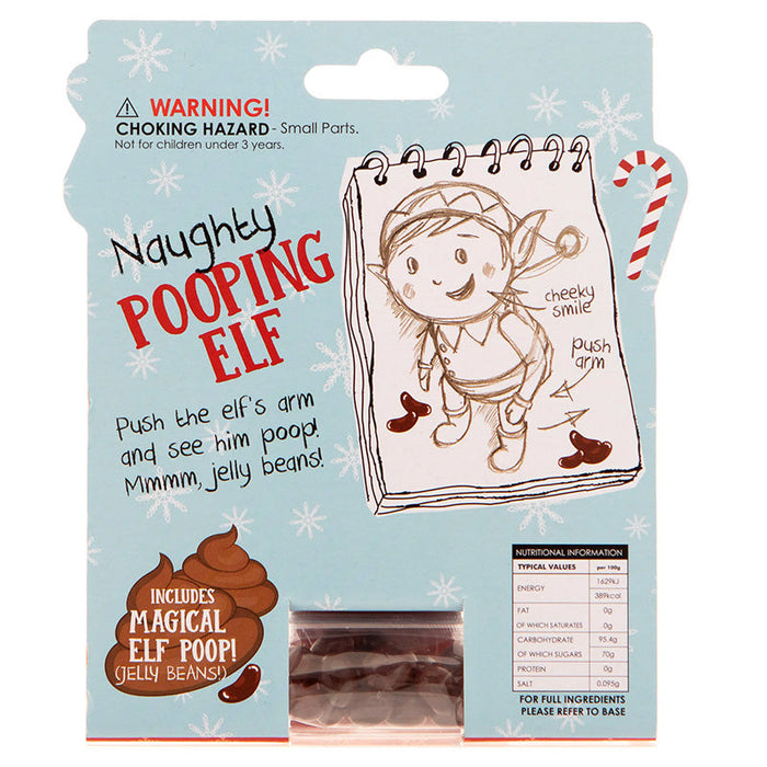 Naughty Christmas Pooping Elf Candy