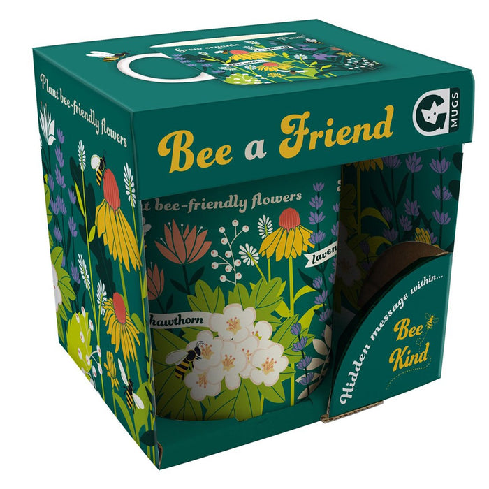 Bee A Friend Mug by Ginger Fox