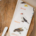 Booby Bird Fowl Language Dish Towel by Sarah Edmonds Illustration
