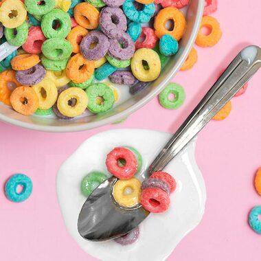 Cerealsly Sloppy Eater Fake Spoon Spill by Just Dough It! Fake Foods