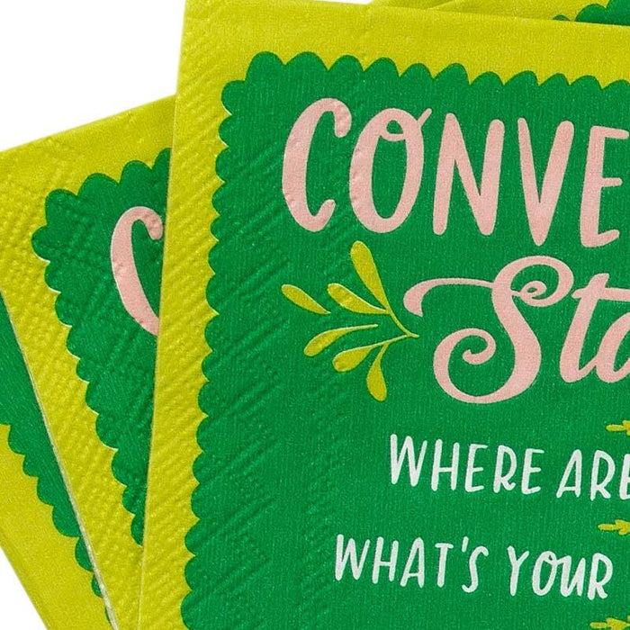 Conversation Starters Cocktail Napkins by Emily McDowell & Friends