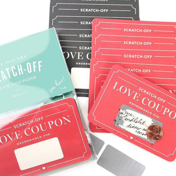 DIY Scratch-Off Love Coupons - Inklings Paperie