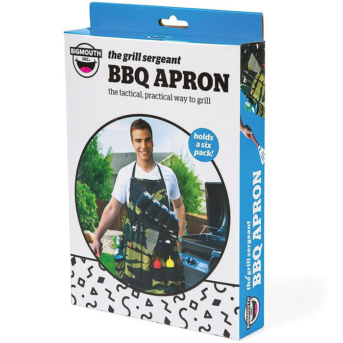 Grill Sergeant BBQ Apron by BigMouth Toys
