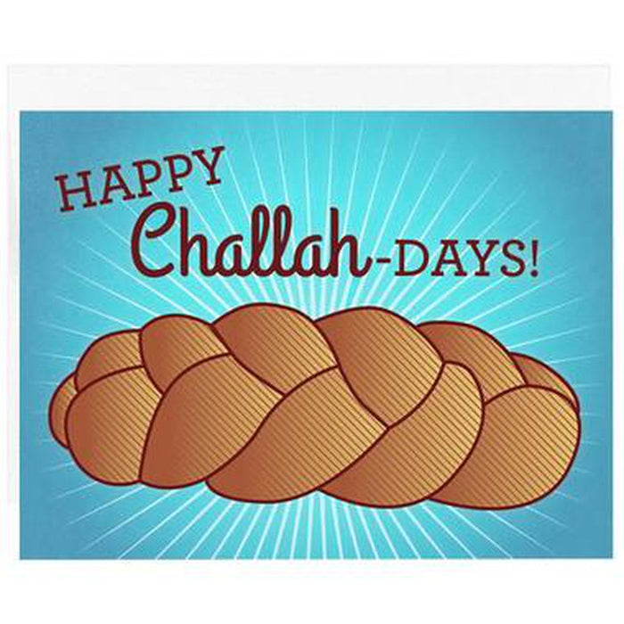Happy Challah Days Hanukkah Card by Tiny Bee Cards