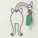 Howligans Cat Butt Key Hook by Fred & Friends