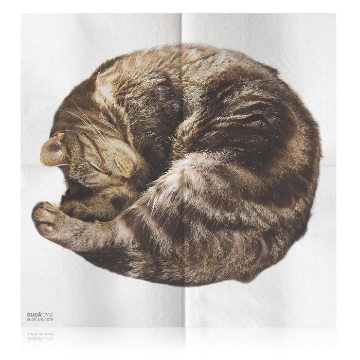 Lap Cat Napkins by SuckUK