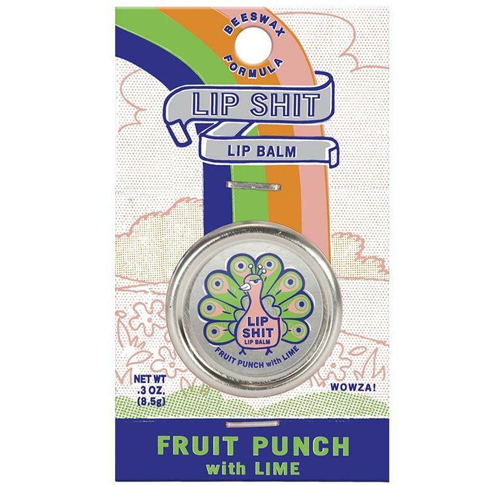 Lip Shit Fruit Punch With Lime Lip Balm by Blue Q